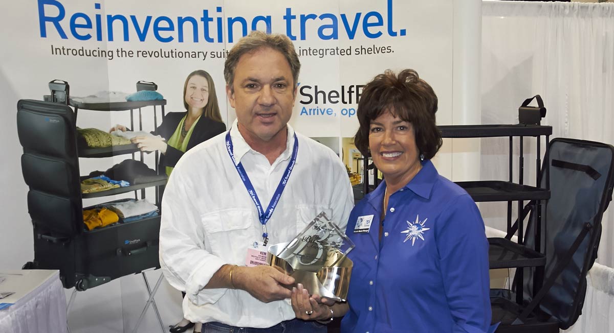 Shelfpack: Winner of the 2015 International Travel Goods Show Buzz Award