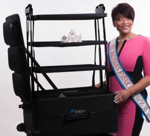 Mrs. Michigan 2015 with her ShelfPack